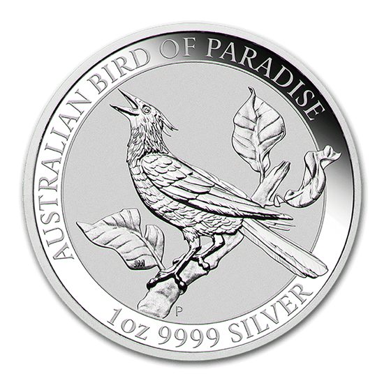 Moneda Australia Plata 2019 Manucodia